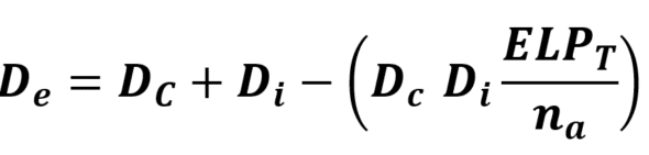 Gullstrand equation in a thick eye model